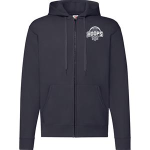 Odder Hoops Hoody Zip Navy