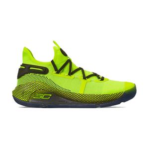 UA Curry 6 Jr. High Vis Yellow