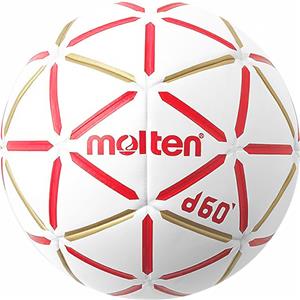 MOLTEN D60 H1D4000 Håndbold Hvid/Rød