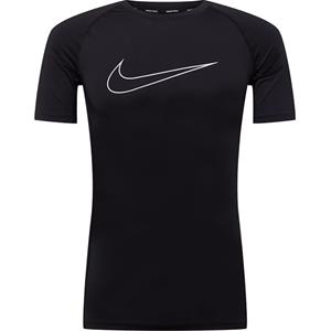 NIKE Pro Black Big Logo T/S Black