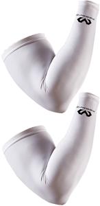 MCDAVID Pair White Arm Sleeve