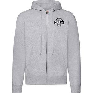 Odder Hoops Hoody Zip Grå