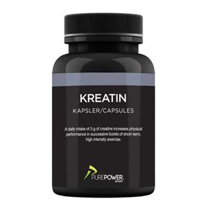 PUREPOWER Kreatin Kapsler 120 stk