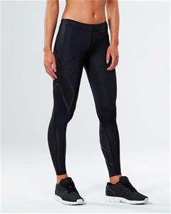 2XU Core Recovery Womens Tights Black/Black