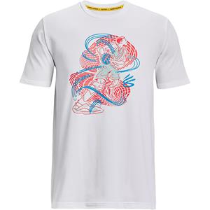 UA Curry Animated Sketch T/S White