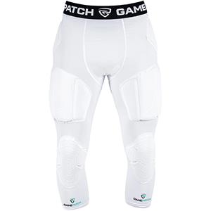 GAMEPATCH Comp. 3/4 Tights Full White