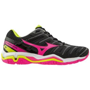 MIZUNO Stealth 4 Black/pink/yellow