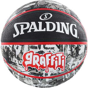 SPALDING Graffiti Black/red