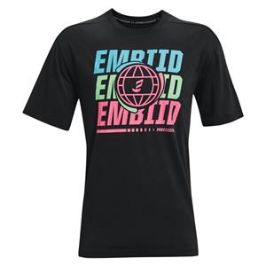 UA Embiid 21 Tee Black