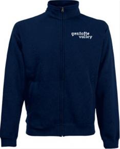 GENTOFTE Zip Sweat Navy