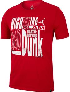 JORDAN High Flying Tee Gym Red