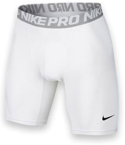 NIKE Pro Shorts 6" White