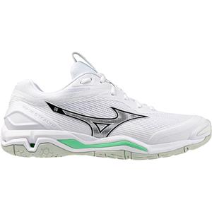 MIZUNO Stealth 6 White/Black/Emerald