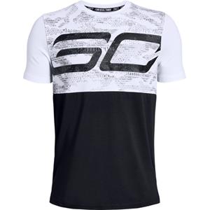 UA CURRY SC30 Key Item Tee White Jr.