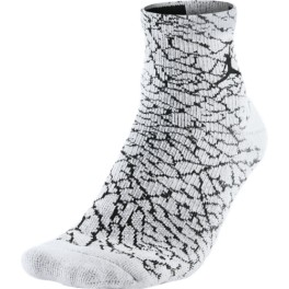 JORDAN Elephant Print White Socks