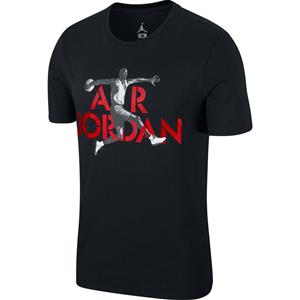 JORDAN Tee Stencil Black