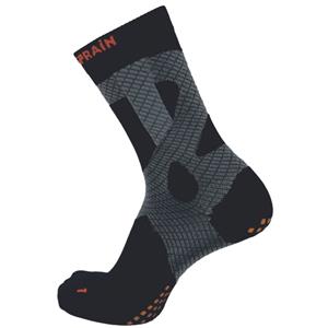 Prevent ankel sokker høj sort/grå