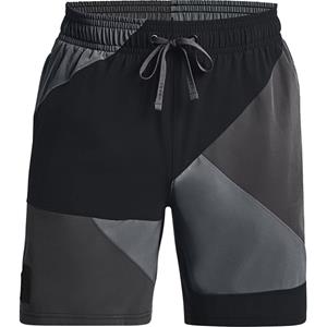 UA Curry Woven 7IN Shorts Black