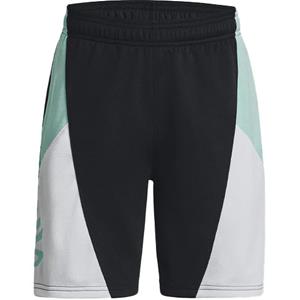 UA Curry Splash Shorts Jr. Black/white/mint
