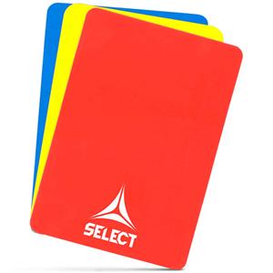 SELECT Referee Cards - Rød/gul/blå