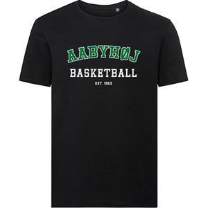 Åbyhøj Basket Logo T-Shirt Sort