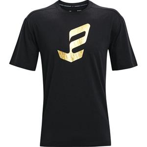 UA Embiid Gold Mine Tee Black