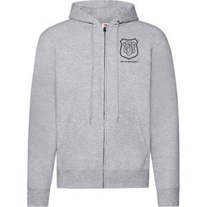 Viby IF Håndbold Hoody Zip Grå