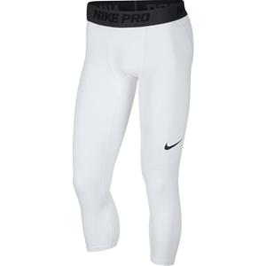 NIKE Pro 3/4 Tights White