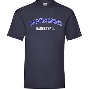 Hadsten Hawks Logo T/S Navy