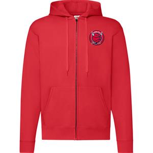 Hvidovre Devils Hoody Zip Rød