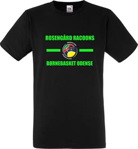 Rosengård Racoons T-Shirt Sort