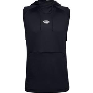 UA Curry Sleeveless Hoody Black