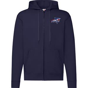 Skanderborg Sharks Hoody Zip Navy