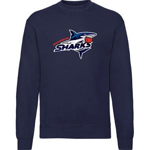 Skanderborg Sharks Sweat Navy Big Logo